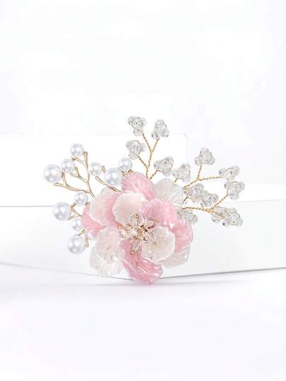 Handmade Flower Brooches - Luxury Plant Pins For Women Unisex Casual Party Jewelry Accessories / Friends Gifts Badges Decoration