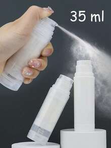 1 chai xịt phấn 35ml, chai xịt phấn trị rôm sảy, chai xịt phấn bằng nhựa, chai xịt phấn mịn, bình xịt cầm tay, phụ kiện dụng cụ tạo kiểu tóc, chai đựng đa chức năng, dụng cụ làm đẹp tại nhà, dụng cụ mỹ phẩm du lịch, thích hợp đựng phấn phủ, phấn rôm, phấn trị rôm sảy, phấn sơn móng tay, phấn ớt, v.v., dễ mang theo, đồ dùng cần thiết cho năm học mới, đồ trang trí nhà cửa, quà sinh nhật, quà tặng tiệc tùng, quà tặng Ngày của Mẹ. - Nhiều màu - Xem 1