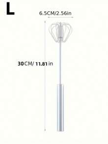 1pc Multifunctional Stainless Steel Whisk & Milk Frother, Home Baking Tools, Cream Egg Hand Blender, Household Push Blender Blender - Egg Whisk, Milk Frother, Hand Push Blender Blender Multi-Tool Eid Al-Adha Mubarak - View 8