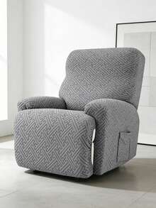 单人躺椅沙发套，弹性组合式躺椅沙发套，柔软、弹性好、可水洗，保护家具和宠物。 - 彩色 - 查看 8