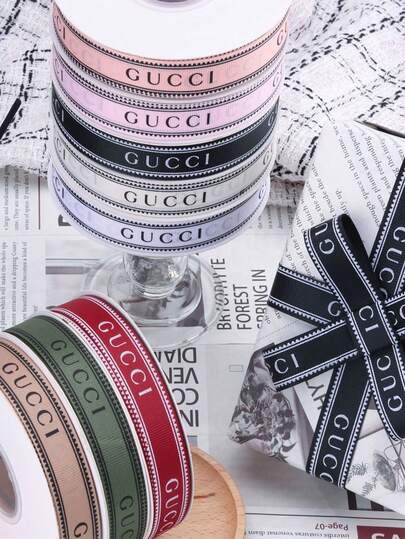 1pc Fashion Gift Wrapping Ribbon, Gift Ribbon, Decorative Ribbon, Bouquet Ribbon, Valentine's Day Decorative Ribbon, Birthday Cake Decorative Ribbon, Bow, Party Supplies. Suitable For Gift Wrapping, Flower Packaging, Birthday Parties, Cake Decorations, Home Decor, And Various Holidays Such As Christmas, Valentine's Day, Thanksgiving, Etc