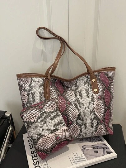 New Arrival Fashionable Luxury Versatile Women Shoulder Tote Bag