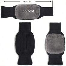 Unisex Knee Warmers, Soft Fleece Lining, Essential Leg Warmer For Winter - Multicolor - View 4