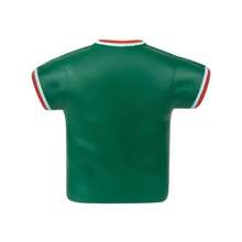 Set de 20 Antiestrés Camiseta Selección México - Figura de Jersey de Fútbol para Fanáticos, Juguete Relajante Mundial 2026, Accesorio de Animación Mexicana (8x9cm) - Verde - Ver 4