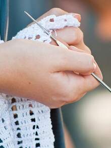 3支装不锈钢钩针，1.5毫米，美规8号，编织针，DIY手工毛线缝纫针，母亲节礼物，DIY编织工具 - 銀色 - 查看 3