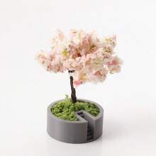 1. 12pcs Miniature Plant Models, Potted Plants, Dollhouse Decor Accessories, Including Christmas Tree, Cherry Blossom Tree, Pine Tree, Micro Landscape Decorative Items, Miniature Plant Models, Dollhouse Decor - 4 Plant Models - View 13
