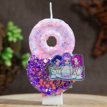 1pc Creative Birthday Candle Cake Cartoon Number Candle - Multicolor - View 10