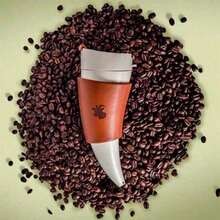 230毫升山羊角咖啡杯，不锈钢内胆，真空保温杯 - 彩色 - 查看 6