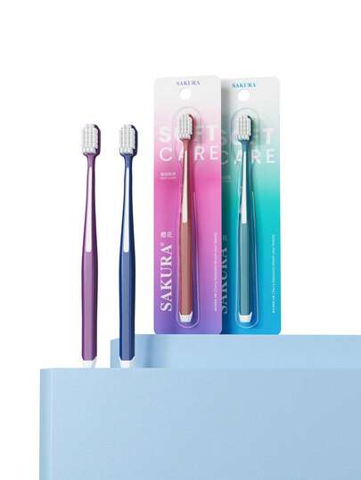 High Quality Soft Bristle Toothbrush, Suitable For Couples, Families, Ramadan, Travels, Gifts, Adults