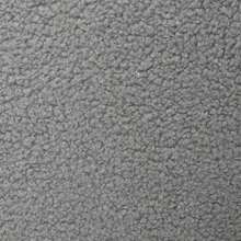 MU:4LIFE Taburete Otomano de Tela Teddy con Asiento Acolchado y Tapa de MDF como Mesa Auxiliar Reposapiés con Baúl de Almacenaje para Sala y Recámara Gris Rectangular - Gris - Ver 5