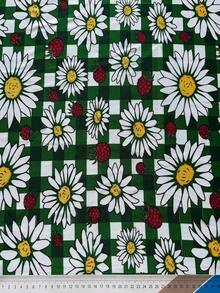 Tecido Oxford Estampado Girassol Floral | Sao Joao, Junino, Decoracao - ATO 32 - Visão 1