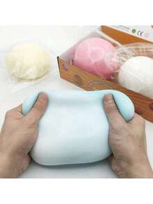 超大号牛奶面包玩具，柔软逼真，回弹缓慢，可缓解压力，挤压放松。适合作为新年礼物、节日礼物、生日礼物、情人节礼物、新年派对奖品、斋月礼物以及家居桌面玩具。 - 彩色 - 查看 12