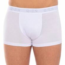 Q-EN Boxer élastique respirant en bambou pour homme Q500 - Blanc - Voir 1