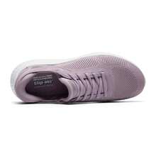 Skechers 2026 New Style Women's Casual Shoes BOBS SQUAD CHAOS Lace-Up Casual Sneakers Comfortable And Lightweight Everyday Casual Outdoor Travel Shoes 117497-LAV - Lavender - View 4