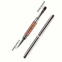 Dual-Ended Nail Art Brush - For Gel & Crystal Manicure, Painting Pen, Liner Brush - Multicolor - View 7
