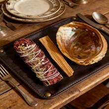 Premium 4"/10cm Long Dragon Blood Sage Set, Hand Tied Dragon Blood Smudge Kit For Powerful Purification, Amulets, Smoke Removal - Multicolor - View 4