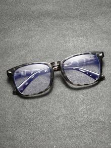 1副男女通用圆形镜框Y2K未来主义透明镜片眼镜 - 無色 - 查看 5