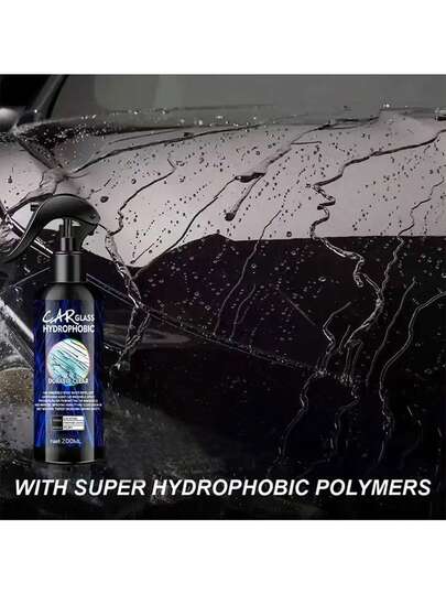 KineShineX 通用型汽车玻璃防水涂层，增强汽车防水性能，提高雨雾天气下的能见度。套装包含防雾喷雾、疏水剂、汽车护理防水剂、清洗保养工具套装、汽车配件、节日礼品，以及一块免费的洗车海绵或毛巾。