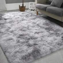 Soft Shaggy Rug For Bedroom Or Living Room, 1.40m X 2.00m - Light Gray Melange - View 3