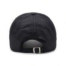 1pc Casual Quick-Dry Breathable Mesh Baseball Cap, Unisex Sun Protection Hat For Spring/Summer - A - View 5