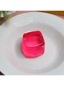 1 Pack 1/2/4pcs Slow Rising Cube Mochi Squishy Stress Ball, Suitable For Relieving Stress, Soft And Plush - Random Color - View 3