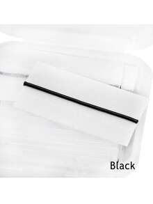 HMQ beauty 40 piezas de tiras de pestañas postizas autoadhesivas y sin pegamento, para mujeres embarazadas y niños, herramienta de maquillaje de pestañas postizas - Negro - Ver 9