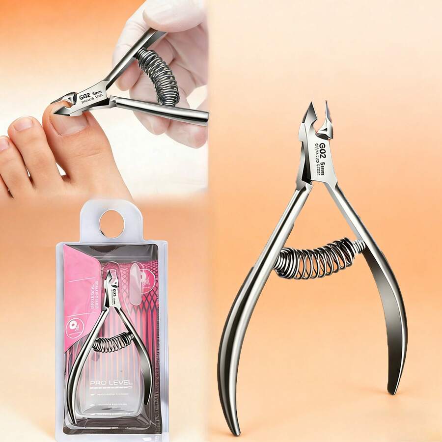 1支装不锈钢角质层钳 - 专业工具，用于去除手/脚上的死皮、老茧和指甲，也可作为鸡眼钳使用。采用防锈金属材质，经久耐用，锋利精准的钳尖可实现干净利落的切割，握感舒适。 - 彩色 - 查看 1
