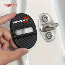 4pcs Car Door Lock Cover, Designed To Protect Locking Mechanism, Reduce Noise And Vibration, Suitable For Most Heavy Duty Vehicles - A - View 8