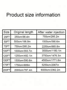25英尺-100英尺花园软管可伸缩柔性魔术软管高压洗车软管庭院灌溉浇水工具 - 多色 - 查看 9