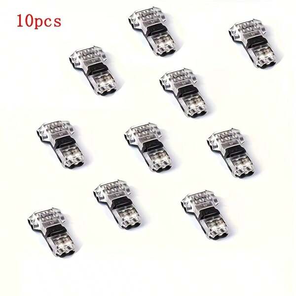 10pcs Quick Splice Wire Connectors, T2 Type Cable Connectors, Electrical Accessories
