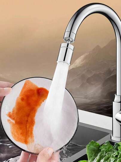 360° Rotatable Faucet Aerator | Dual-Mode Adjustable Spray | Kitchen Faucet Anti-Splash Filter | Universal Faucet Extension Adapter | Water-Saving Booster Faucet Nozzle