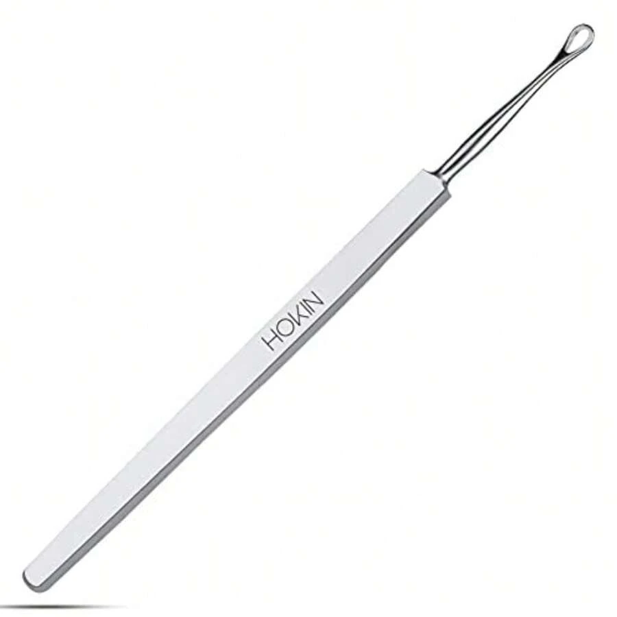 Ear Wax Removal Tool Stainless Steel Ear Pick Reusable Ear Cleaner Kit 14cm Long Ear Curette Hygiene Cleaning Kit For Men And Women - 1 - Xem 1