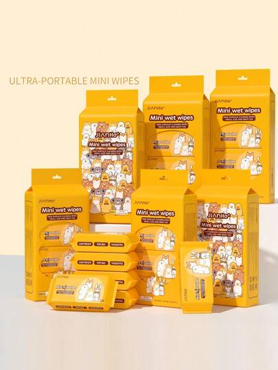 宠物专用温和不刺激清洁湿巾，EDI纯净水保湿清洁湿巾