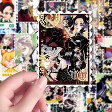Demon S1ayer 原创艺术邮票贴纸     可拆卸防水 DIY 装饰系列礼物、Kimetsu No Yaiba、邮票贴纸、、、、、Giyu、Shinobu、动漫贴纸、DIY、装饰、防水、粉丝商品 - 彩色 - 查看 8