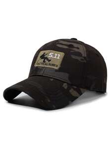 Mũ lưỡi trai chiến thuật Ripstop thêu logo "5.11 Tactical Series", có khóa điều chỉnh, vành cong chống tia UV, đa năng cho huấn luyện chiến thuật, leo núi, cắm trại và sử dụng hàng ngày, món quà lý tưởng cho Giáng sinh và sinh nhật. - A - Xem 5