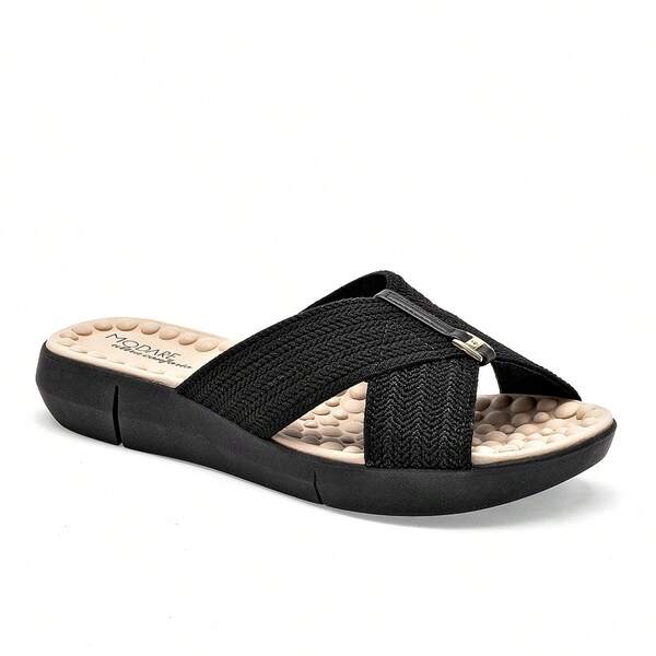  Modare Sandalia confort  negro para Mujer