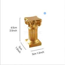 Nordic Style Roman Column Candlestick, Photography Prop, Home Decor For Living Room Tabletop, Craft Gift, Holiday Gift, Birthday Gift, Exquisite Workmanship, Household Essential - Nordic Roman Columns - View 6