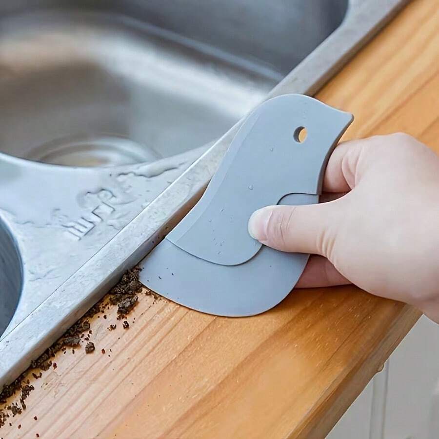 Scraper Oil Board, Penguin Soft Type Household Kitchen Oil Stain Scraper Baking Kitchen Small Tool