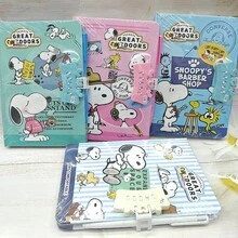 SNOOPY 1 cuốn sổ/lịch có mật khẩu, kiểu dáng ngẫu nhiên, thích hợp làm quà tặng năm mới, ngày Valentine, lễ Phục sinh. - Nhiều màu - Xem 1