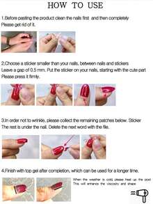 22pcs 3D Rhinestone Shell & Diamond Design Nail Art Stickers, Suitable For Travel & Manicure - Multicolor - View 4