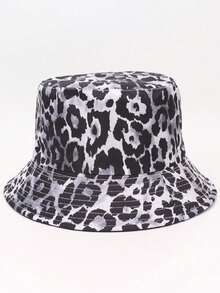 1 pieza Sombrero de cubo reversible unisex con estampados de dibujos animados, adecuado para uso al aire libre, viajes, uso diario, de moda y versátil - impresión - Ver 9