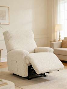 单人躺椅沙发套，弹性组合式躺椅沙发套，柔软、弹性好、可水洗，保护家具和宠物。 - 彩色 - 查看 9