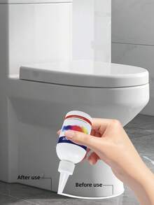 1pc Kitchen & Bathroom Waterproof Tile Grout Filler Sealant, Gold, Silver, White, Seam Filler, Waterproof Tile Gap Repair, Wall Stain Remover, Suitable For Walls And Bathrooms - White - View 3