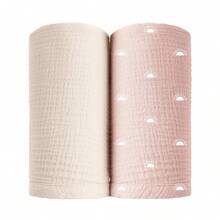 Unisex Baby Swaddle Blanket, Soft & Breathable Newborn Receiving Blanket, Essential For Baby Christening - Multicolor - View 43