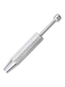 1/2pcs Jewelry Grabbing Tool, Alloy Piercing Ball Grabbing Tool, For Small Parts Grabbing - Silver Gray - View 2