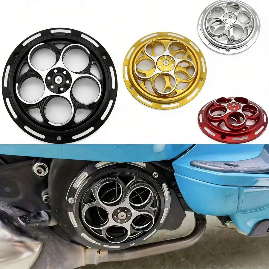 1pc JR110 Aluminum Alloy Engine Fan Shroud Suitable For Sprint & Primavera 150 (2013-2025), Easy Installation, Durable Heat Dissipation Cover, Enhanced Cooling Effect, Luxury Decoration/Excellent Experience