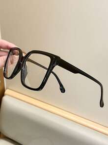 1/3副方形塑料电脑眼镜框，适用于电脑、游戏、电视、智能手机，可缓解眼疲劳，轻便时尚的光学眼镜 - 彩色 - 查看 5