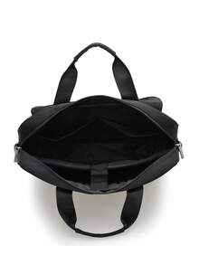 女士手提包 时尚笔记本电脑包 便携式 15.6 英寸大容量高价值斜挎包 游戏 这款学生包。 - 黑色 - 查看 8