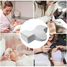 Eyelash Extension Neck Pillow, Ergonomic Eyelash Support Pad, Neck Correcting Pillow With Removable Pillowcase, Professional Eyelash Artist Tool, Comfortable SPA Accessory For Clients During Eyelash Extension Process - Multicolor - View 5