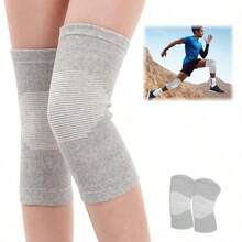 1 Cặp ống bó đầu gối nén ổn định có thể điều chỉnh, thích hợp cho chạy bộ, nâng tạ và các môn thể thao khác, unisex - Nhiều màu - Xem 2